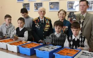 А.Н. Богдаев в школьном Технопарке